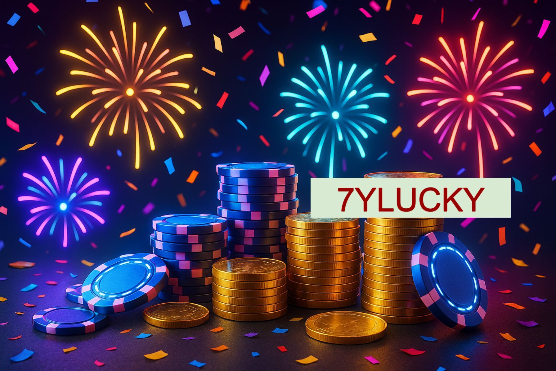 Promoções de Ano Novo no 7YLUCKY